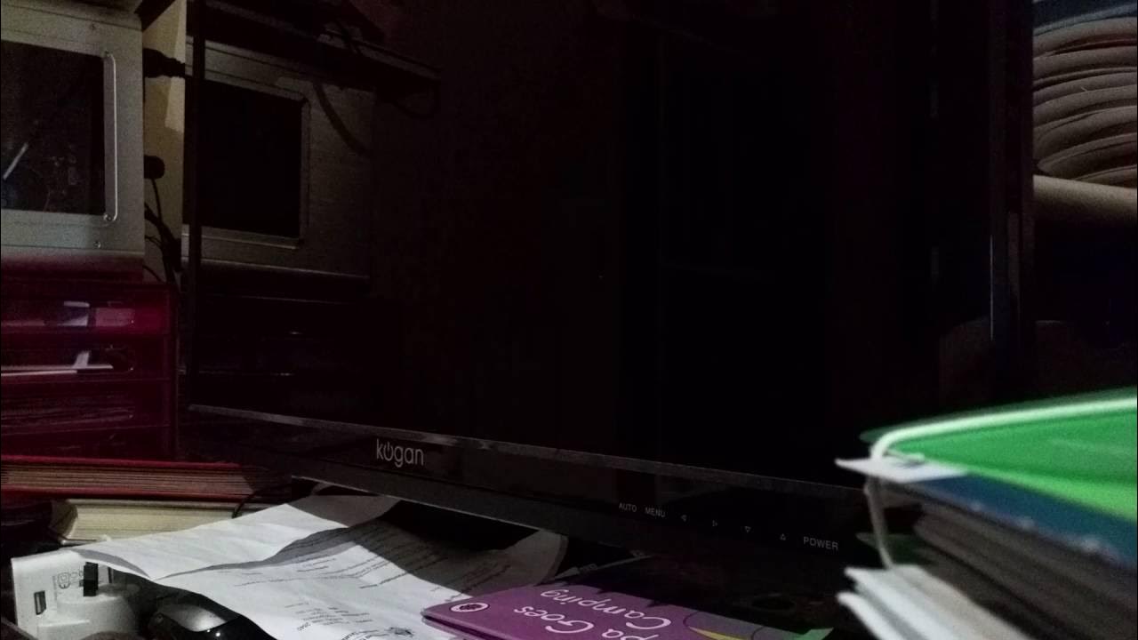 Kogan screen goes black for a few seconds YouTube