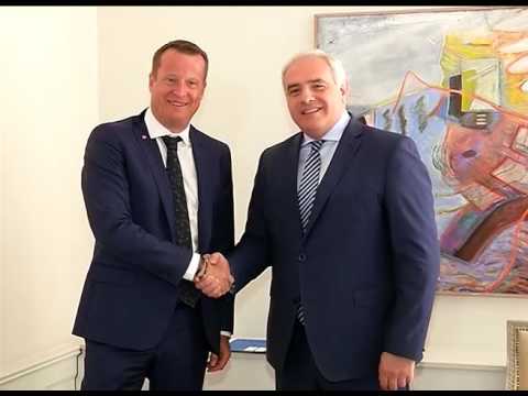 გიორგი მღებრიშვილი შვედეთის შს მინისტრს შეხვდა