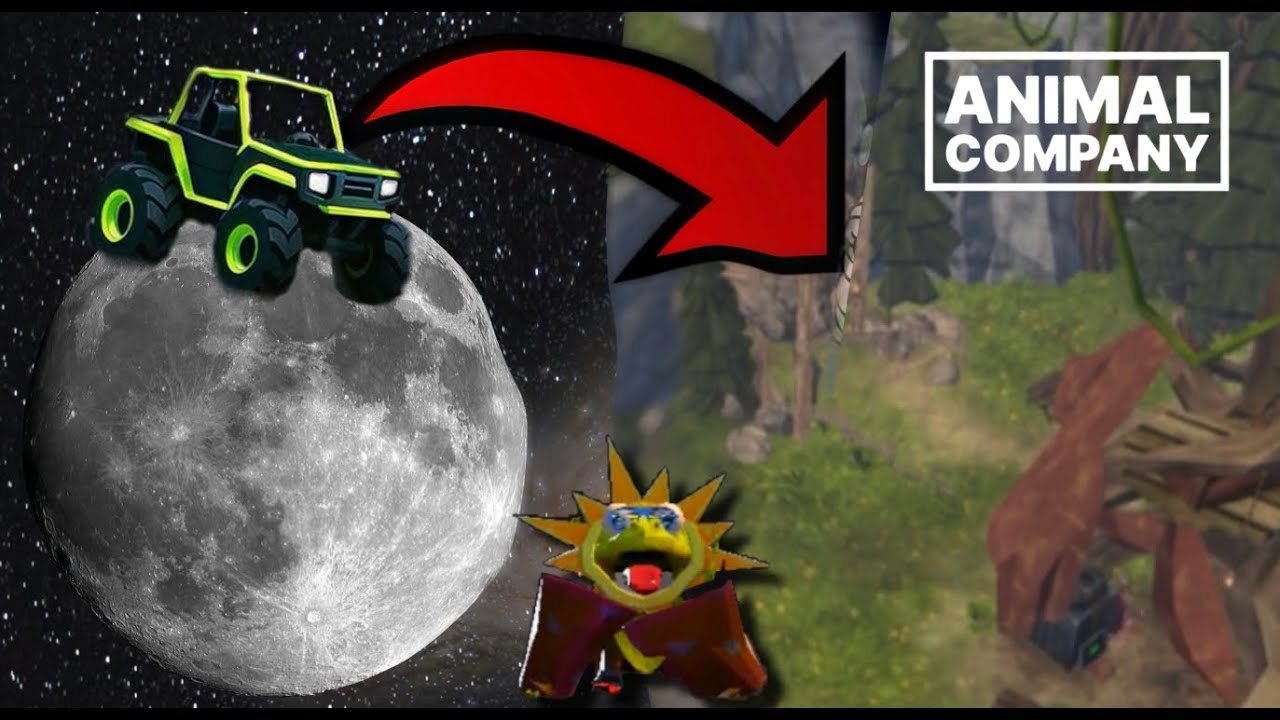 How to go to the moon map in the new update + How to bring a car back to spawn | Animal Company