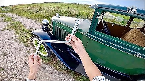 Crank Starting a 1931 Ford Model A - Will it Start?