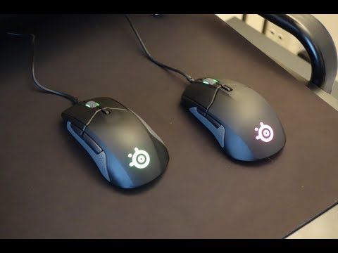 SteelSeries Rival 310 & Sensei 310 mouse review and comparison - By TotallydubbedHD