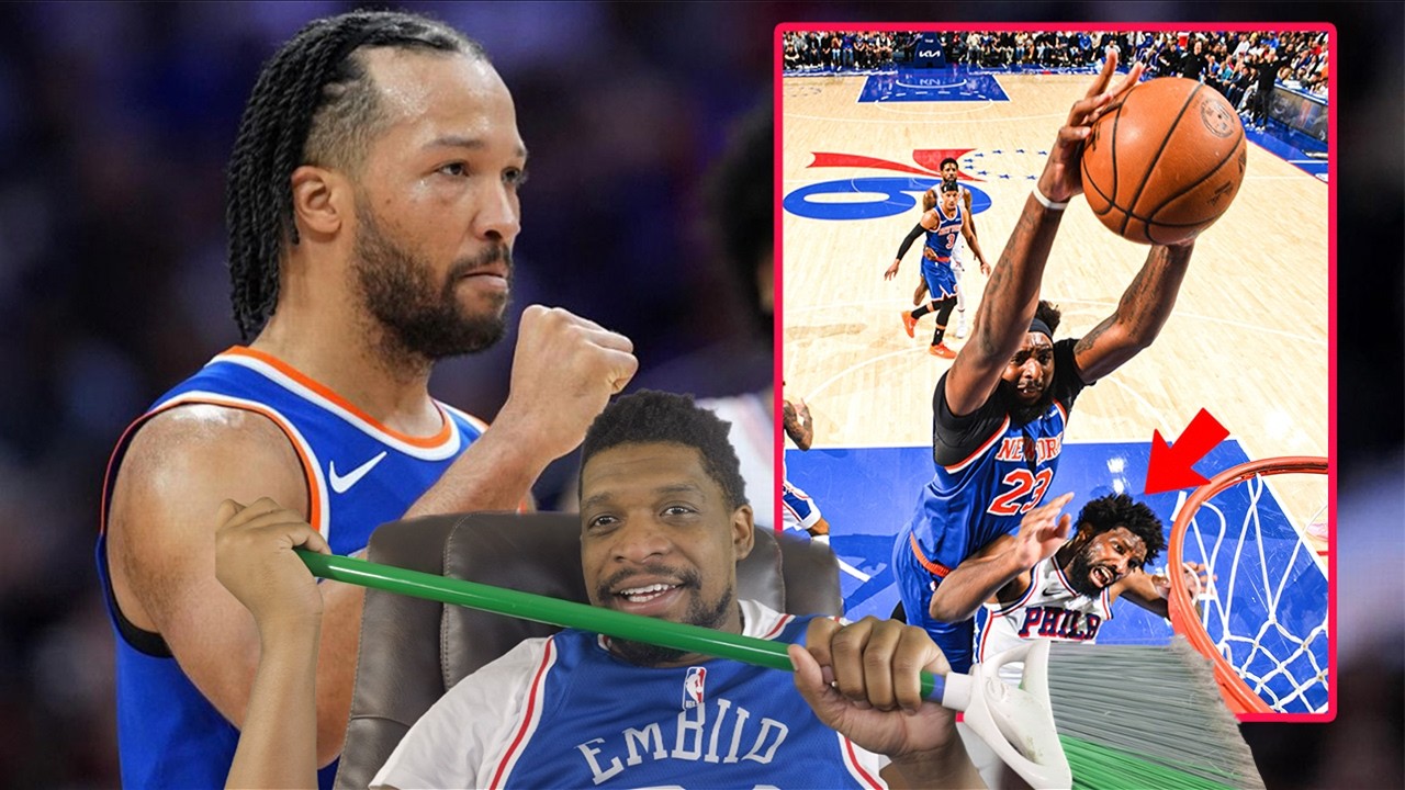 DAMN ANOTHER SWEEP.. #3 KNICKS at #7 76ERS | FULL GAME 3 HIGHLIGHTS ...