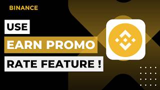 How to Use Binance Earn Promo Rate Feature 2026 | Simple Earn Guide