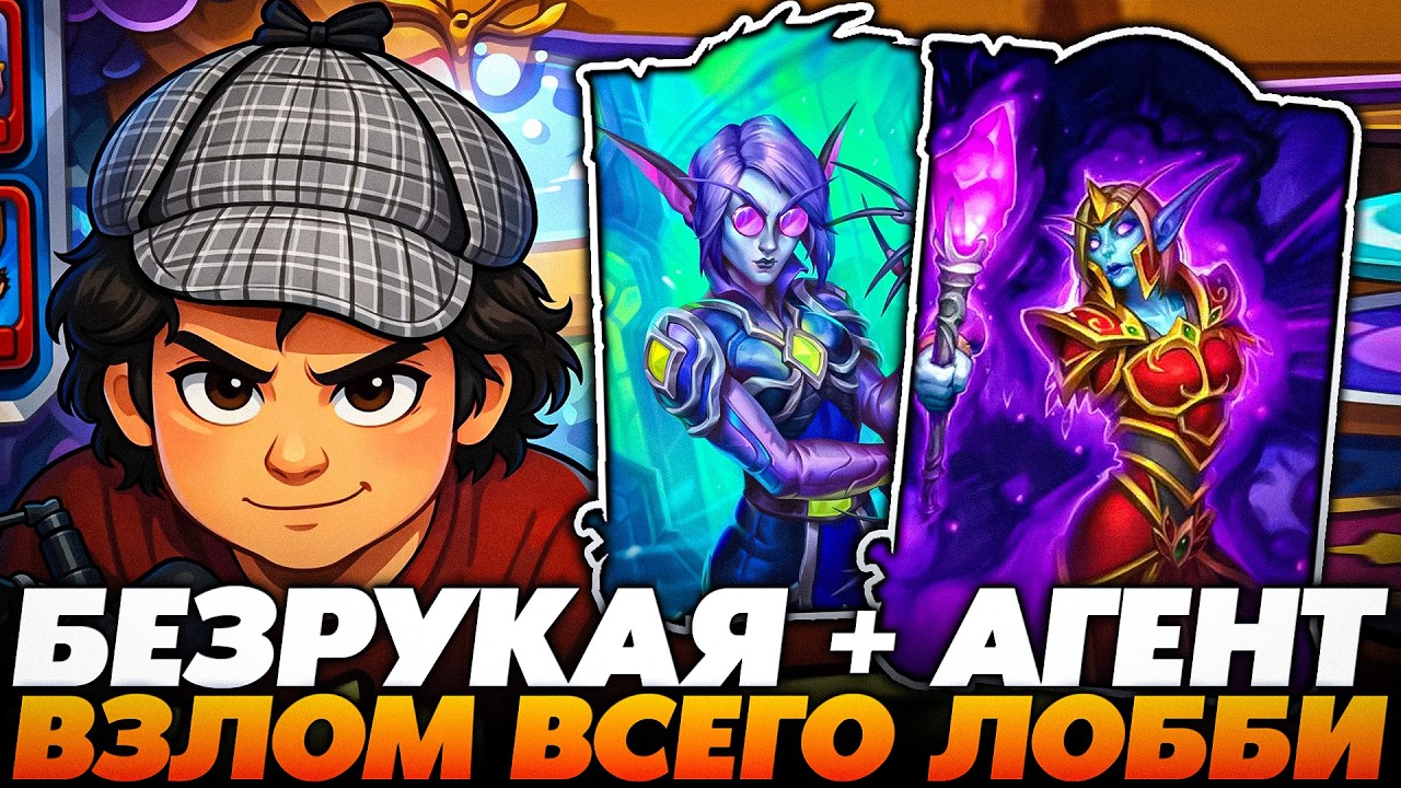 СЛОВИЛ НЕРЕАЛЬНЫЙ БИЛД НА ЛАПАХ С АГЕНТАМИ И БЕЗРУКИМИ !!! Guddumpog GuddummitHearthstone