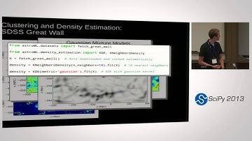 Opening Up Astronomy with Python and AstroML; SciPy 2013 Presentation