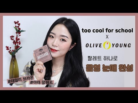 데일리 메이크업 이 섀도우 팔레트 하나로 끝! | 투쿨포스쿨 아트클래스 바이로댕 아이캔버스