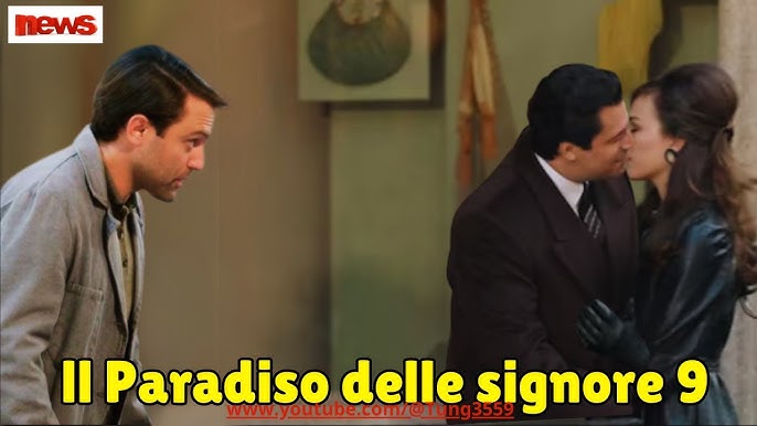 Il Paradiso delle signore 9: Enrico sorprende Marta che bacia un altro uomo  - YouTube