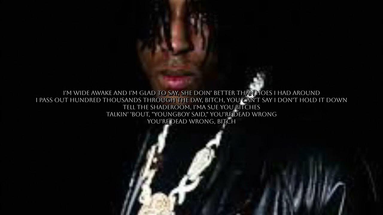 NBA YoungBoy This Not a Song “This For My Supporters” lyrics YouTube