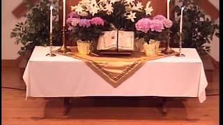 Trinity Church, Easter Sunday with testimony