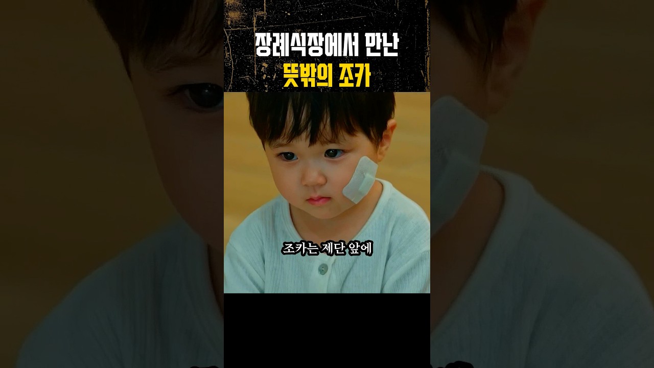 장례식장에서 만난 뜻밖의 조카