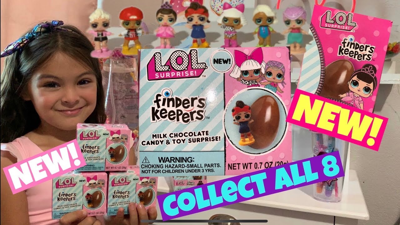 LOL SURPRISE CHOCOLATE EGGS!!!⭐️FINDERS KEEPERS!!!⭐️