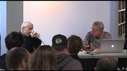 Kenneth Frampton & Eric Owen Moss: Dialectical lyric (December 6, 2013)