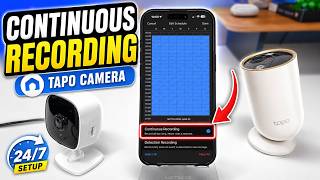 How To Set Up Tapo Camera Continuous Recording | Record 24/7
