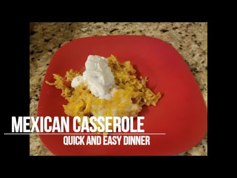 easy-dinner-recipe-||-mexican-casserole