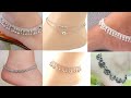 Latest silver anklets designs  simple anklets designs  new silver payal designs