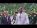 ولي العهد السعودي يستقبل العاهل الأردني في جدة 