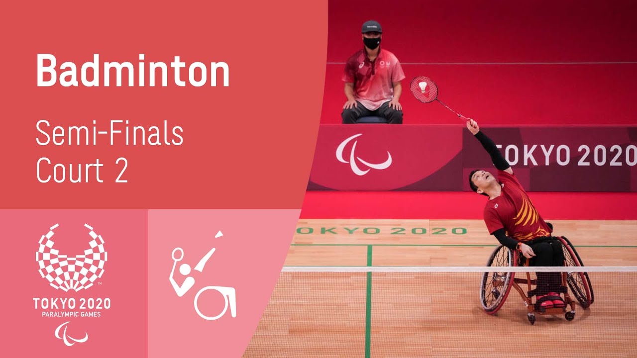 Badminton Semi-Finals Court 2 Day 11 Tokyo 2020 Paralympic Games