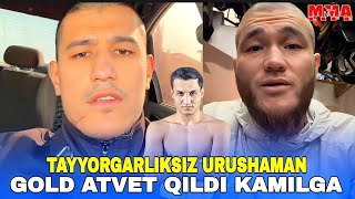 GOLD SHAXZOD KAMIL KARATE! FORMADA BO'LMASAM XAM SAN BILAN URUSHAMAN! 😡