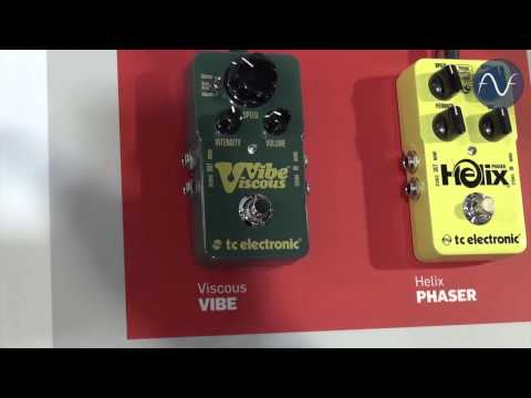 [NAMM] TC Electronic Viscous Vibe & Helix Phaser