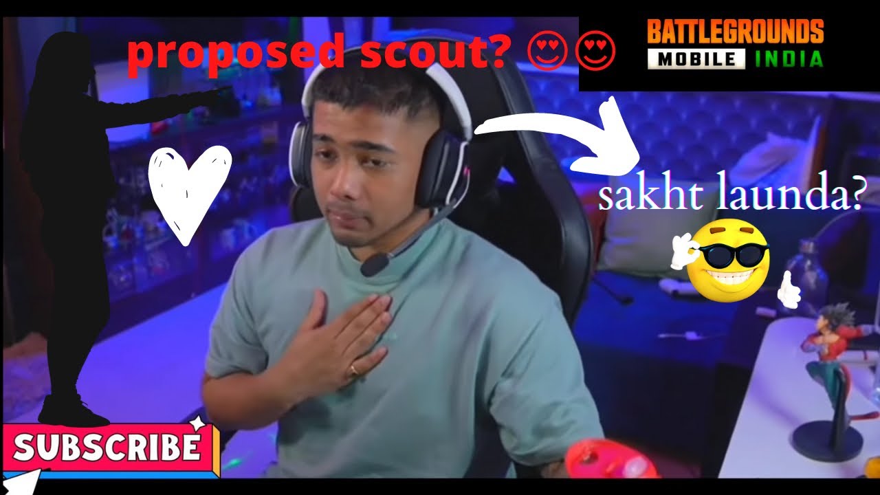 SCOUT BROKE A RANDOM GIRL'S HEART FOR PROPOSING HIM DIRECTLY😢 || RANDOM GIRL HAVE CRUSH ON SCOUT💕