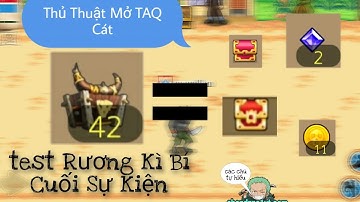 [ Hải Tặc Tí Hon ] Mở 130 Rương Kì Bí Sự Kiện Hè Toàn Đồ Ngon. Thủ Thuật Mở RĐAQ Ra TAQ Cát