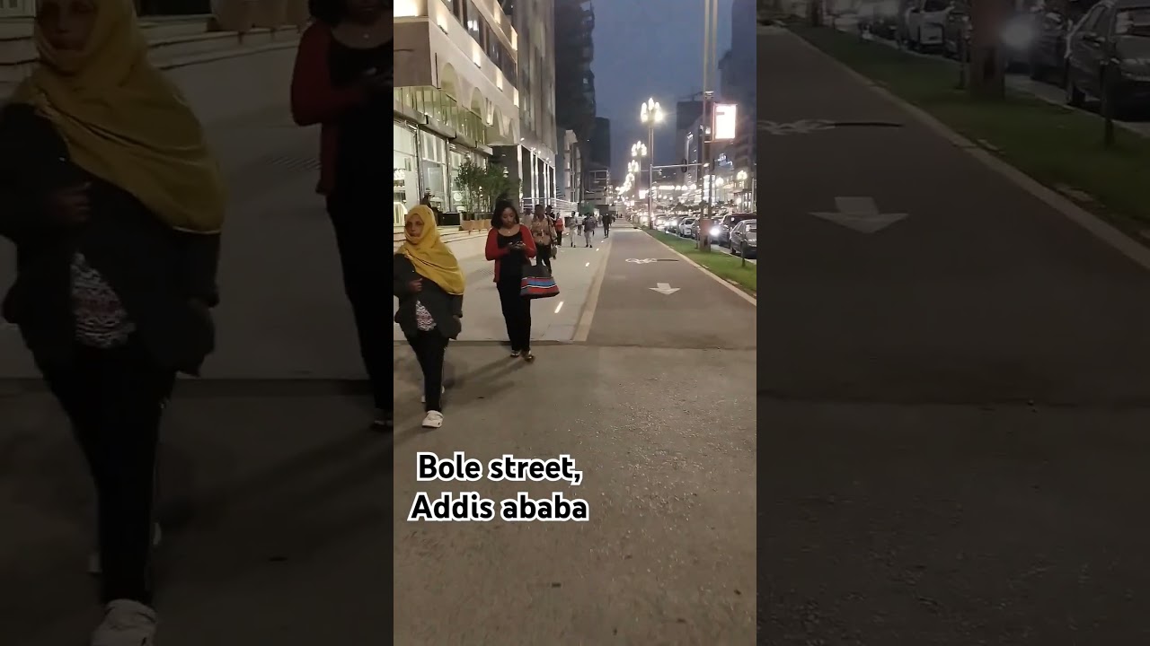 Bole street , Addis ababa 