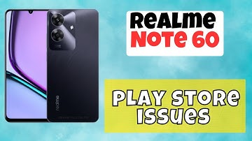 Playstore problem Realme Note 60 || How to solve play store issues || Playstore not working issue