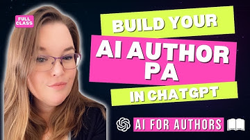 How to Build an AI-Powered Author Assistant in ChatGPT Projects (Full Class)