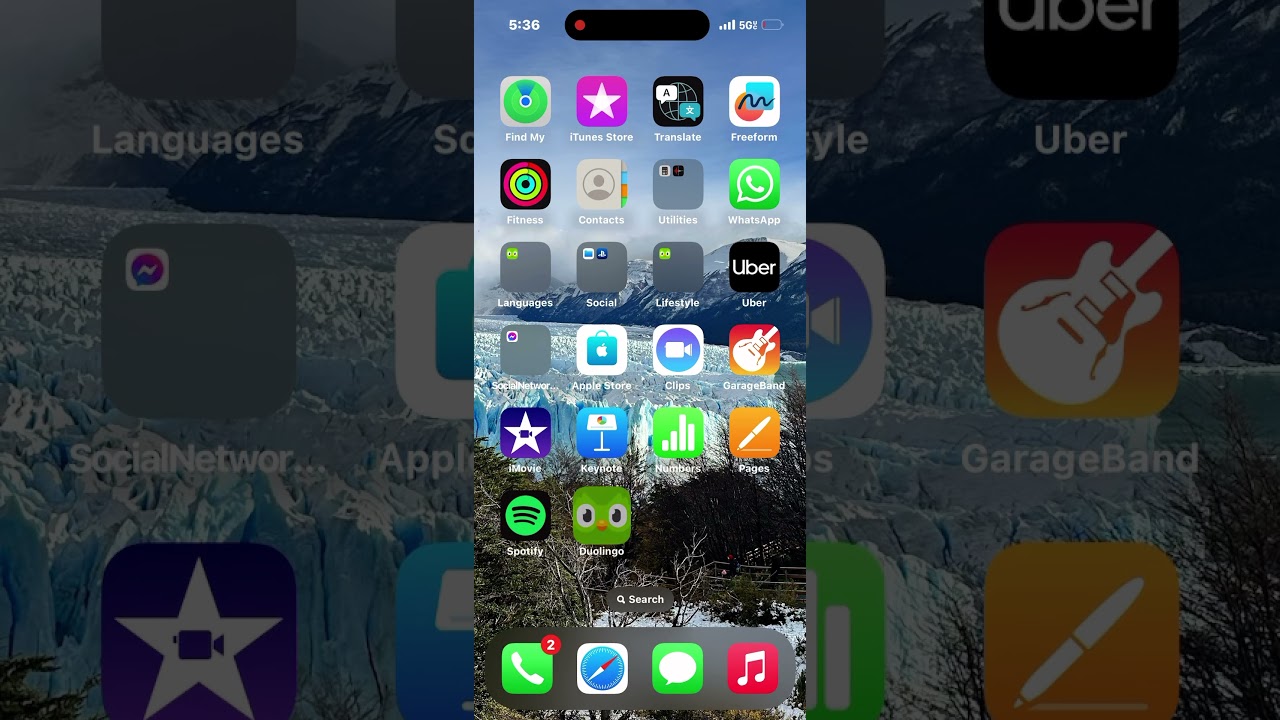 Removing apps from the Home screen without deleting them