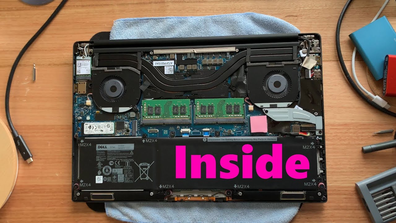 Inside the XPS 15 7590 - i9 v i7 Gaming Watts and the New Cooling 
