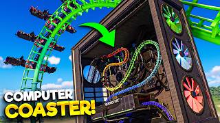 Celebrity I Built a GAMING PC ROLLER COASTER... Net Worth