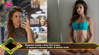 Elisabetta Canalis e Brian Perri si sono  «Il rapporto è davvero finito».Il silenzio social