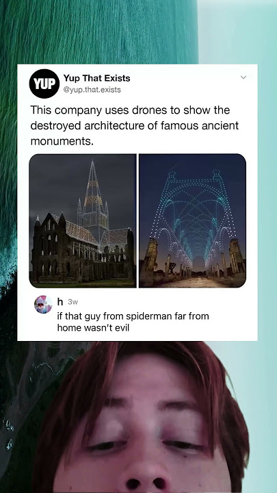 Drone Light Show Revives Lost Monuments In Jaw Dropping Twist