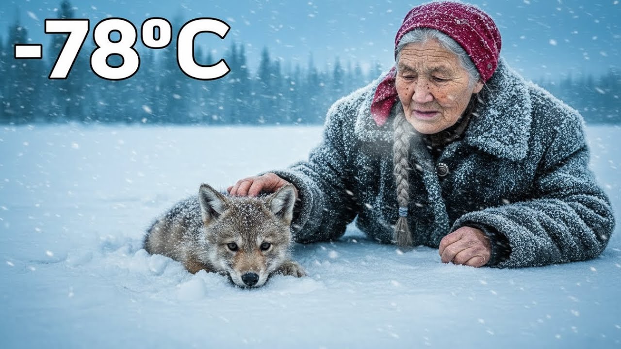 She Pulled a Half-Frozen Baby Fox to Safety in a -78°C Arctic Rescue ❄️