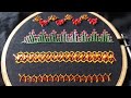 4 Simple Sequin Embroidery Borders (Hand Embroidery Work)