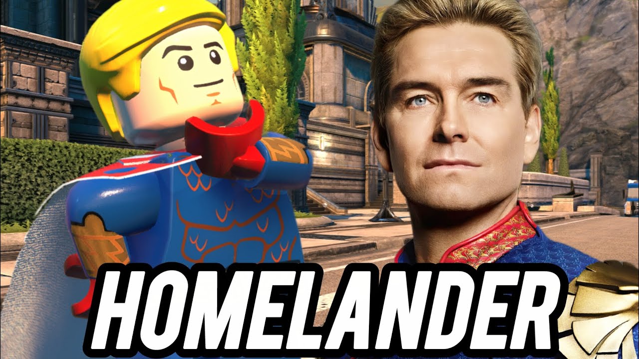 LEGO DC | CRIEI O CAPITÃO PÁTRIA NO LEGO DC SUPER VILLAINS 