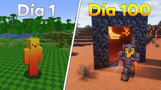 Paso MINECRAFT pero CADA DIA SE VUELVE MAS REALISTA...