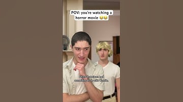 Thumbnail of Horror movie trailers be like #shorts #funny #comedy
