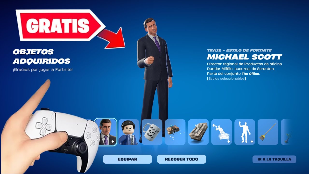 ¡RAPIDO! Como conseguir SKINS THE OFFICE GRATIS en Fortnite Capitulo 7 Temporada 1 ✅ Skins Gratis
