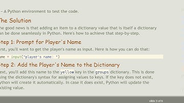 How to Dynamically Add Items to a Dictionary Value that