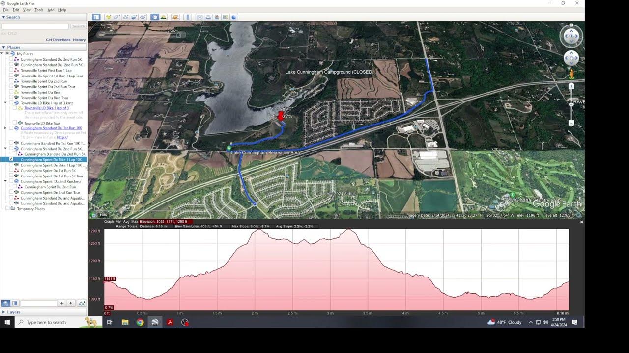 2024 USAT Multisport Nationals Sprint Duathlon Draft Legal Bike Course