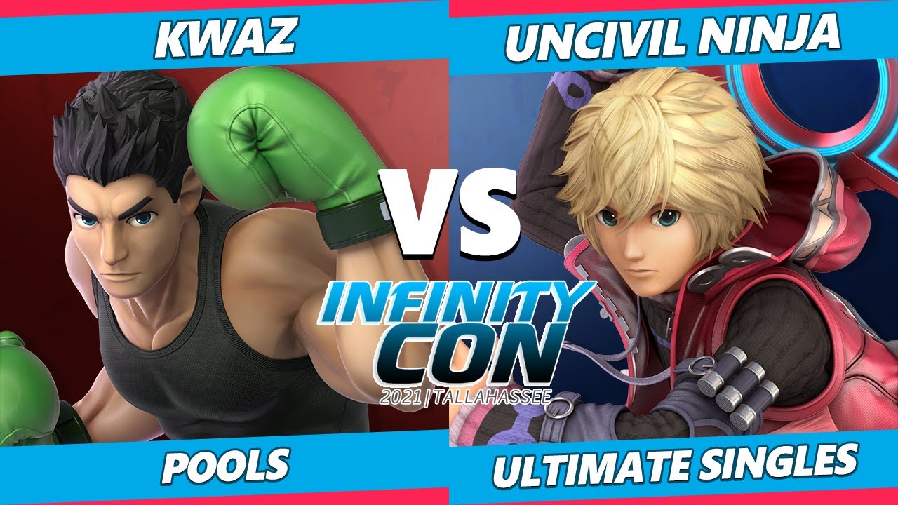 Infinity Con 2021 - Unvivil Ninja (Shulk) Vs. Kwaz (Litte Mac) SSBU Ultimate Tournament