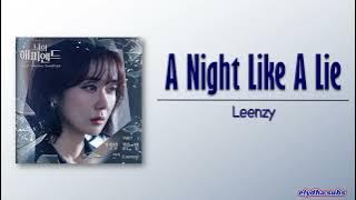 Leenzy - A Night Like A Lie (거짓말 같은 밤) [My Happy Ending OST Part 1] [Rom|Eng Lyric]