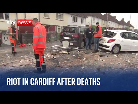 Deaths of two teenagers in crash may have sparked Cardiff riot, says police boss