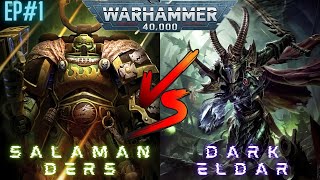 Warhammer 40k เนื้อเรื่อง Salamanders Space Marine เผาดาว Commorragh