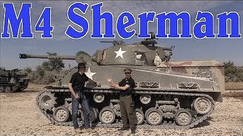 All the Guns on an M4 Sherman Tank (with Nicholas ...