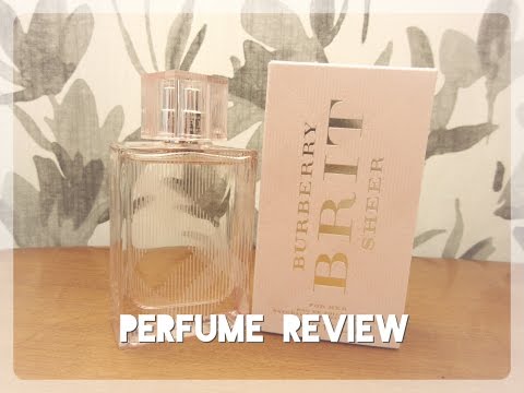 burberry brit sheer for her review