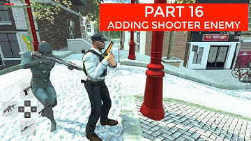Shooter AI Enemy With Invector #16 | Third Person Shooter Unity Complete Course