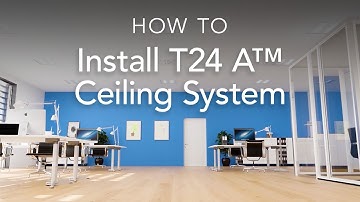 How to install our T24 A™ ceiling system | System Installation