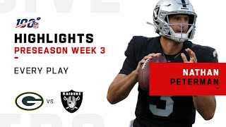 Watch every nathan peterman play against the packers. green bay
packers take on oakland raiders during week 3 of 2019 nfl preseason.
subscribe to...